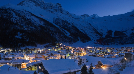 Wintersport Saas-Fee